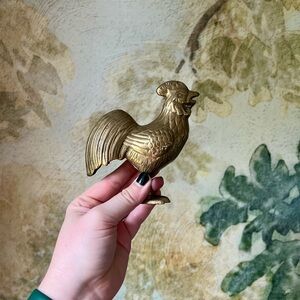 Vintage Brass Chicken
